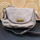 MARC JACOBS,GRAY, NATASHA CROSSBODY W/DUST BAG