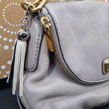 MARC JACOBS,GRAY, NATASHA CROSSBODY W/DUST BAG