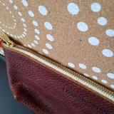 BROWN,SMALL,MAKEUP/UTILITY BAG