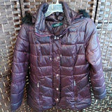 EGGPLANT,MEDIUM,PUFFER COAT