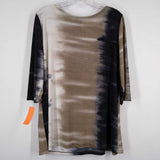 CIARA SUN WOO,BLACK+,MEDIUM,TIE DYE TOP