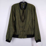 JUSTIFY,GR/BL,LARGE,BOMBER JACKET