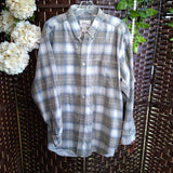 WRANGLER,TAN+,XL,PLAID SHIRT