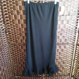 ANTHONY THYME,BLACK,MEDIUM,LONG SKIRT