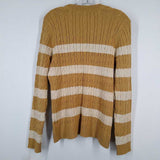 CHARTER CLUB,GOLD TAN,LARGE,SWEATER