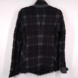 TRANSIT PAR SUCH,BLACK+,SMALL,VIRGIN WOOL BUTTON TOP