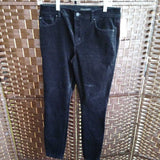 BLACK,8,VELVET PANTS