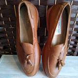 RALPH LAUREN,BROWN,10.5D,LOAFERS