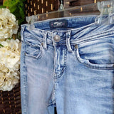 SILVER,BLUE,25,JEANS