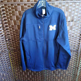 BLUE,LARGE,U OF M ZIP UP JACKET