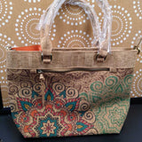 MELLIE MELY,TAN+, CORK PURSE