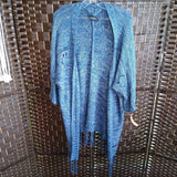 CONFESS,BLUE,OS,SWEATER CARDIGAN