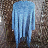 CONFESS,BLUE,OS,SWEATER CARDIGAN