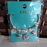 SILVER, CHARM BRACELET