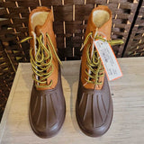 BROWN,8,LACE UP BOOTS