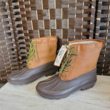 BROWN,8,LACE UP BOOTS