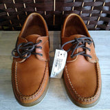 ALLEN EDMONDS,TAN,10,BOAT SHOES