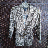 ZEBRA,LARGE,BLAZER