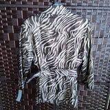 ZEBRA,LARGE,BLAZER