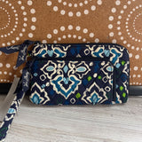 VERA BRADLEY,BLUE+, WALLET