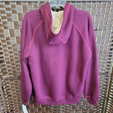 BERRY,LARGE,FLEECE HOODIE