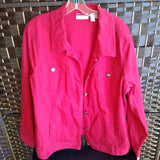 RED,XL,JEAN JACKET