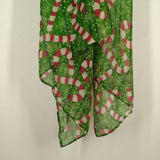 GREEN+, CANDY CANE SCARF