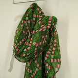 GREEN+, CANDY CANE SCARF