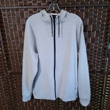 GREY,XL,ZIP UP HOODIE