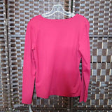 RED,0,LONG SLEEVE TOP