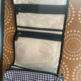 BLUE/WHITE, HANGING ORGANIZER