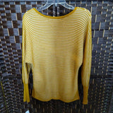 MAX STUDIO,MUSTARD,SMALL,SWEATER