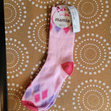 MAMIA,PINK, ARGILE SOCKS