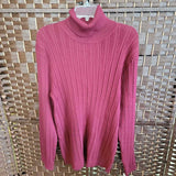 SHEIN,BURGUNDY,LARGE,TURTLENECK TOP