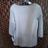 GRAY,0,LONG SLEEVE TOP