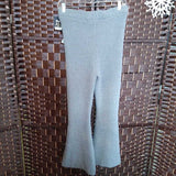 GRAY,XL,CHENILLE PANTS