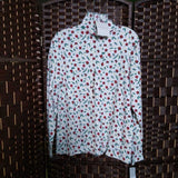 WHITE+,SMALL,POINSETTA TURTLE NECK