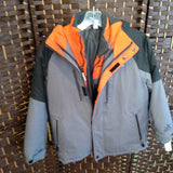 ZEROXPOSUR,OR/BL,8,WINTER COAT W/REMOVABLE LINING