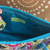 VERA BRADLEY,BLUE+, EAST/WEST HANDBAG