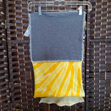 SCARF,BLUE YELLOW, UOFM