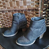 CANDIES,BLACK,8,ANKLE BOOTS