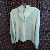 JH COLLECTIBLES,LT GREEN,XL,CHUNKY SWEATER