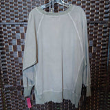 TAUPE,3X,LONG SLEEVE TOP