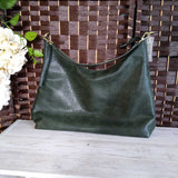 GREEN, HOBO PURSE