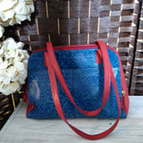 HOLII,RED+, LEATHER PURSE