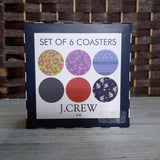 MULTI,6PC,SET OF COASTERS