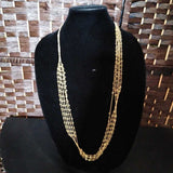 GOLD+, MULTI STRAND BEADED NECKLACE