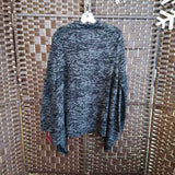 BL/GR,XL,CARDIGAN