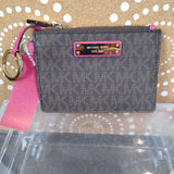 BR/PINK, JET SET WILD BERRY ZIP KEY CASE