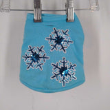 LT BLUE,XS,SNOWFLAKE PET TEE